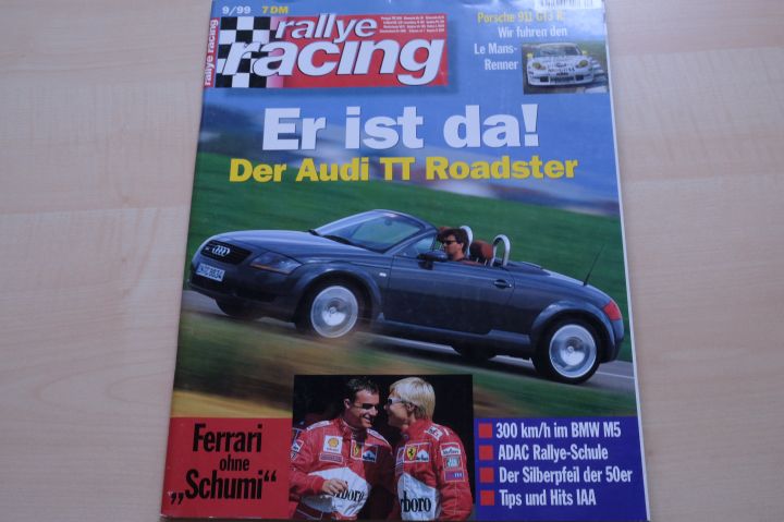 Deckblatt Rallye Racing (09/1999)